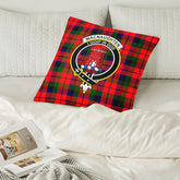 MacNaughten Tartan Crest Pillow Cover
